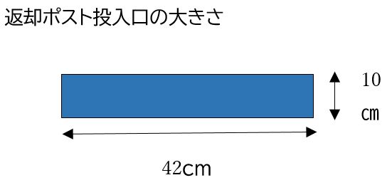 与野西分館図書館ポスト投入口1階