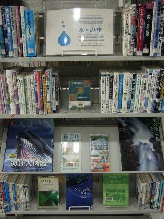 武蔵浦和図書館一般展示の写真です。