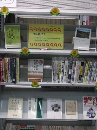 武蔵浦和図書館一般展示の写真です。