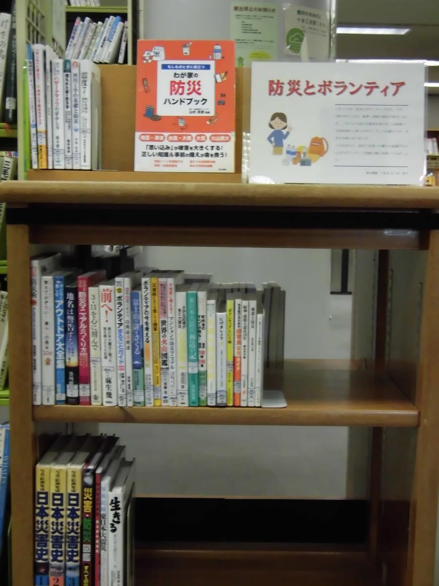南浦和図書館展示の写真です。