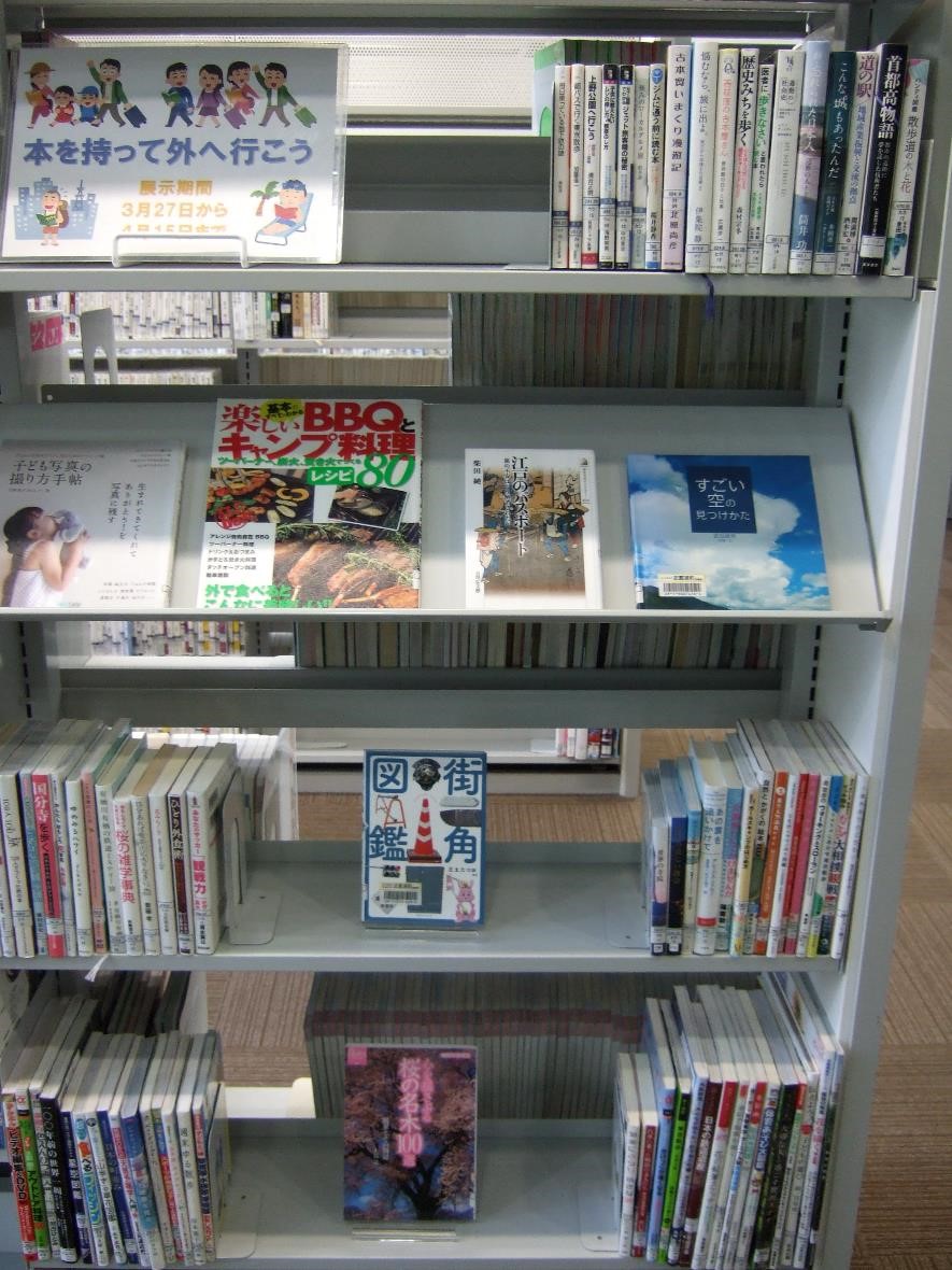 武蔵浦和図書館一般展示の写真です。