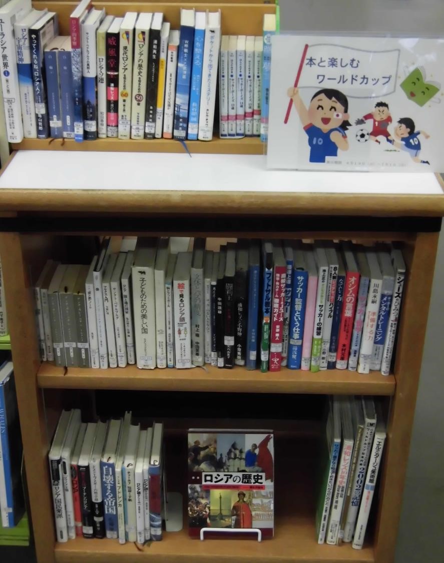 南浦和図書館展示の写真です。