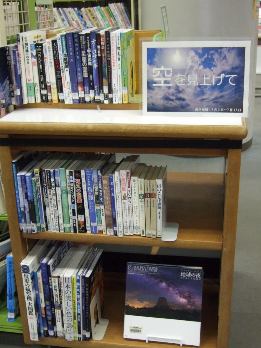 南浦和図書館展示の写真です。