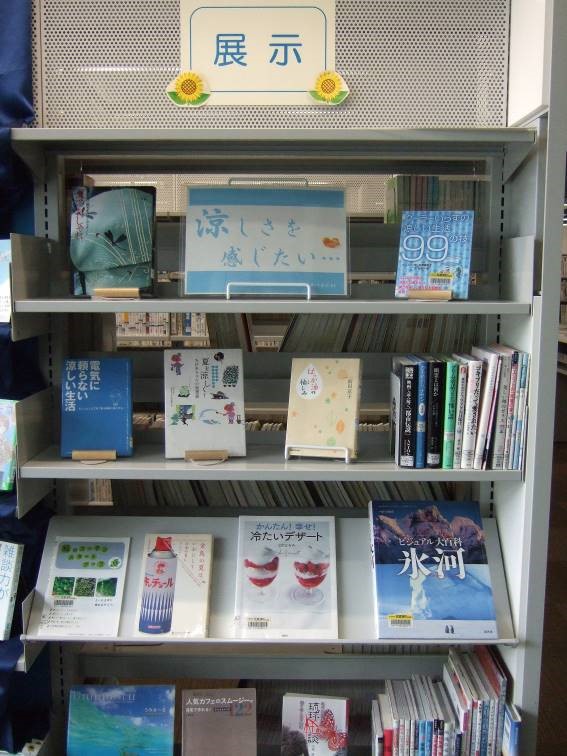 武蔵浦和図書館一般展示の写真です。