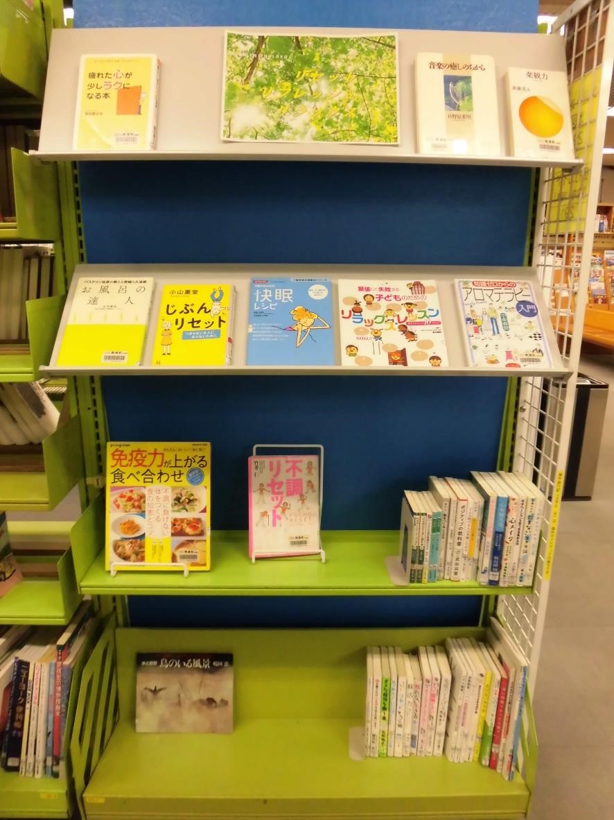 南浦和図書館展示の写真です。