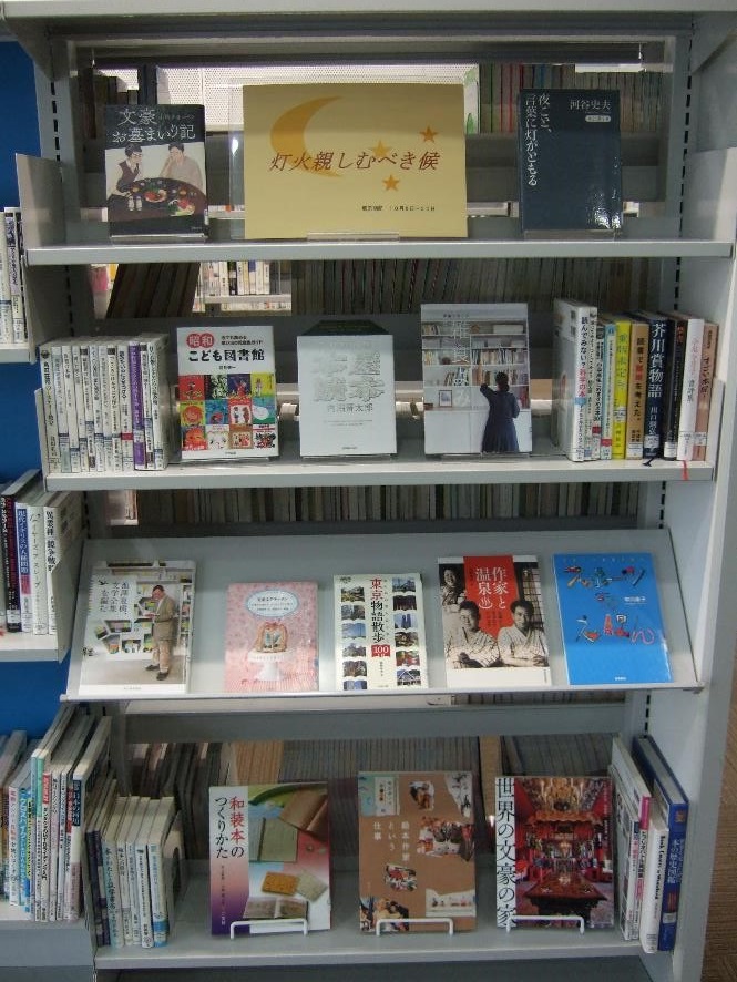 武蔵浦和図書館一般展示の写真です。