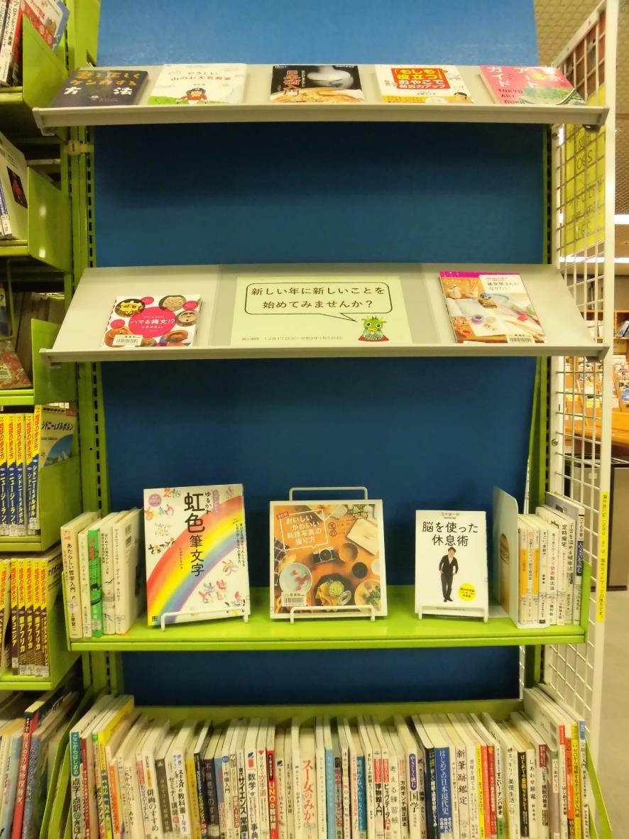 南浦和図書館展示の写真です。