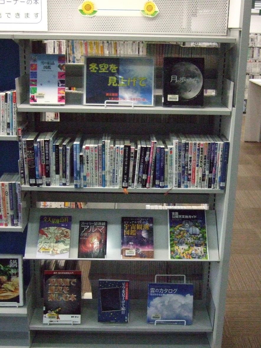 武蔵浦和図書館一般展示の写真です。