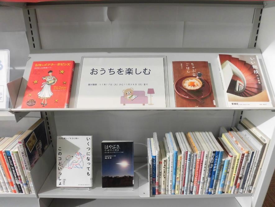 武蔵浦和図書館一般展示の写真です。