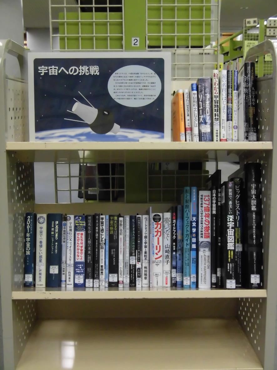 南浦和図書館展示の写真です。