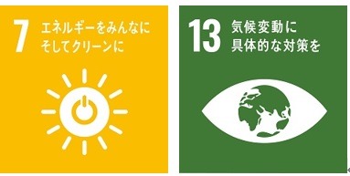 SDGs7と13