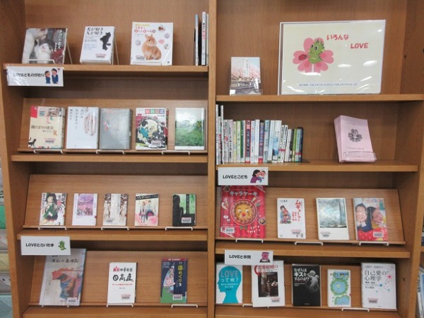 中央図書館テーマ資料展示画像