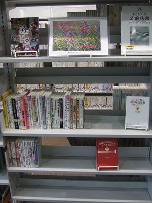 武蔵浦和図書館　2階特集コーナー