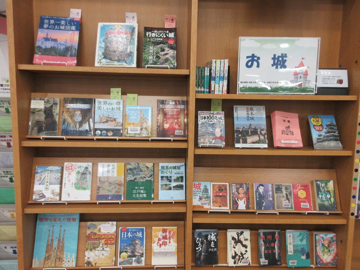 中央図書館テーマ資料展示画像