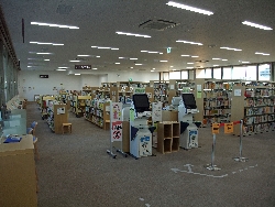 図書館内の写真